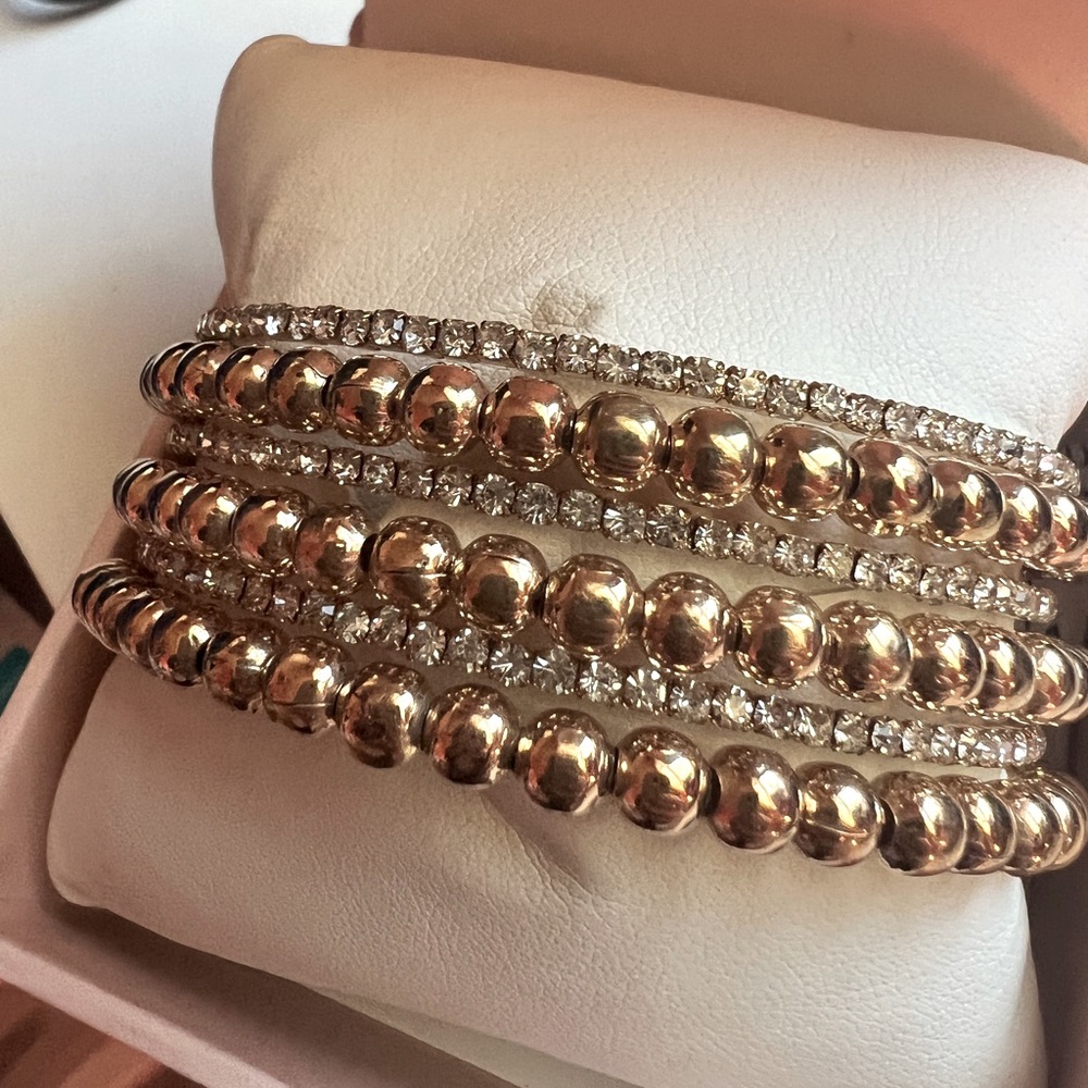Sparkle & Bling cuff bracelet